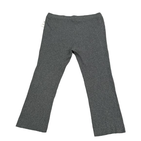 CHARTER CLUB LUXURY 100% RIB KNIT GRAY CASHMERE Pull On PANTS PLUS Size - Picture 8 of 10